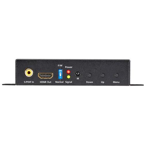 Black Box Component Composite Signal to HDMI Scaler and Converter