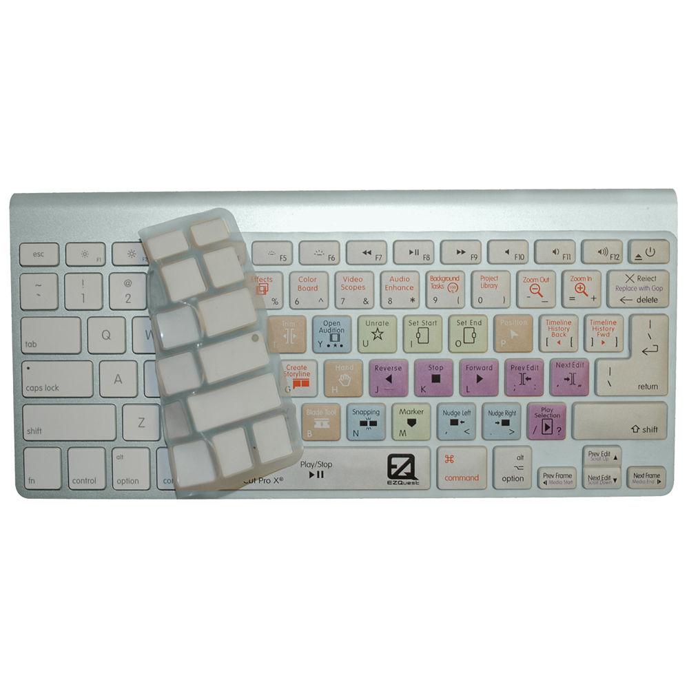 EZQuest Apple Final Cut Pro X Keyboard Cover for MacBook, MacBook Air, MacBook Pro, and Apple Wireless Keyboard