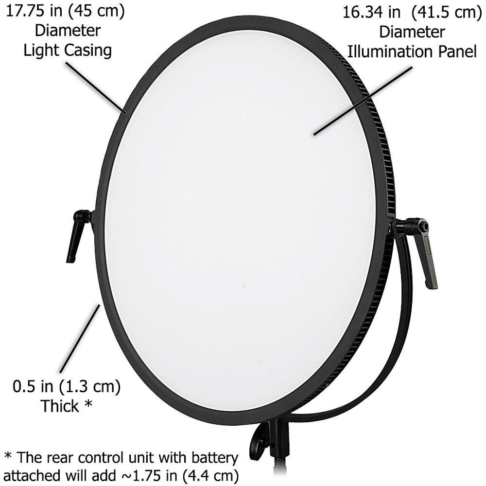 FotodioX C-700RSV FlapJack LED Bi-Color Edge Light