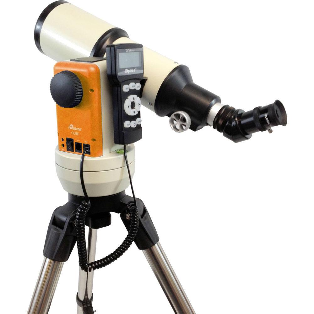 iOptron Cube-E-R80 SmartStar 80mm f 5 Refractor Telescope with GoTo Mount
