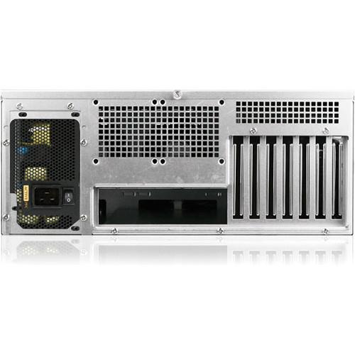 iStarUSA E4M20-120P8G E Storage Series E4M20 4 RU 20-Bay Server Rackmount Chassis with 1200W Power Supply