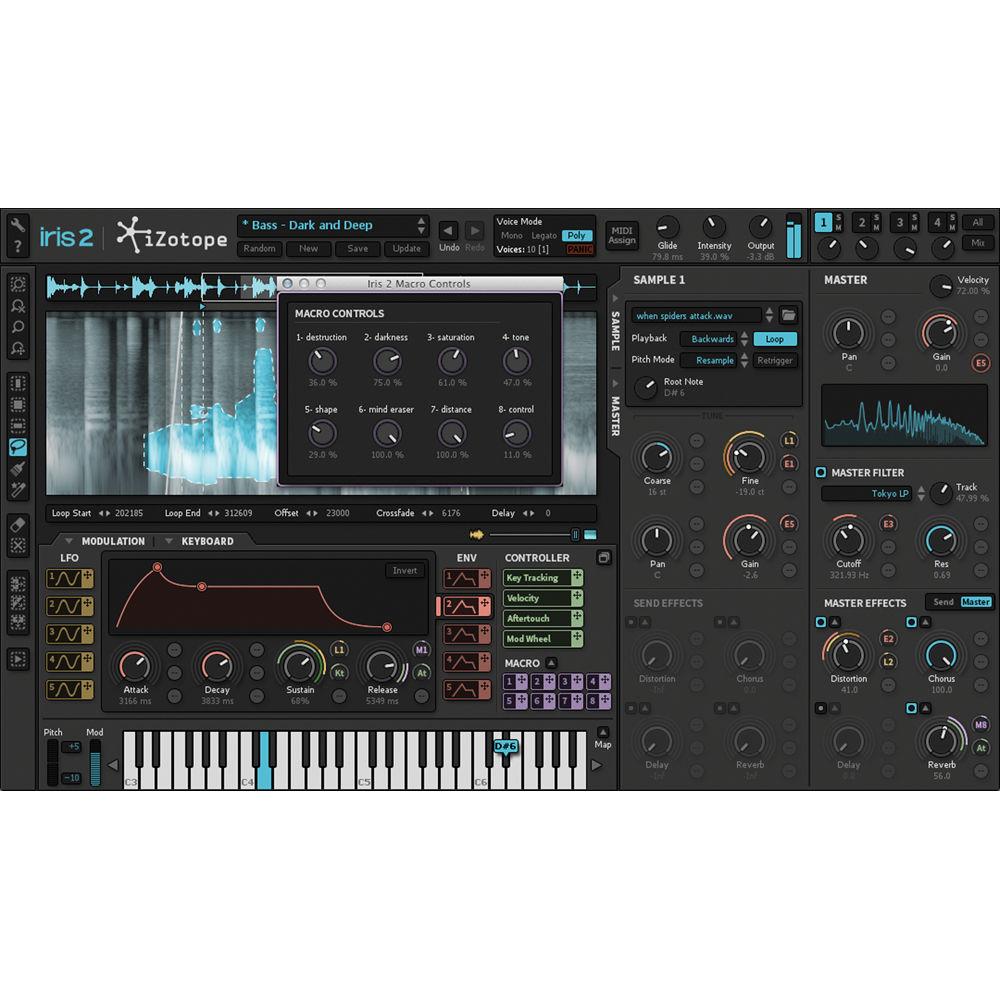 iZotope Iris 2 - Sample-Based Virtual Synthesizer