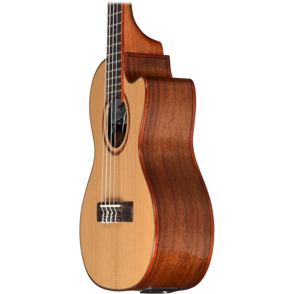 KALA KA-ATP5-CTG Tenor Cutaway Ukulele with UK-300-TR EQ and Built-In Tuner