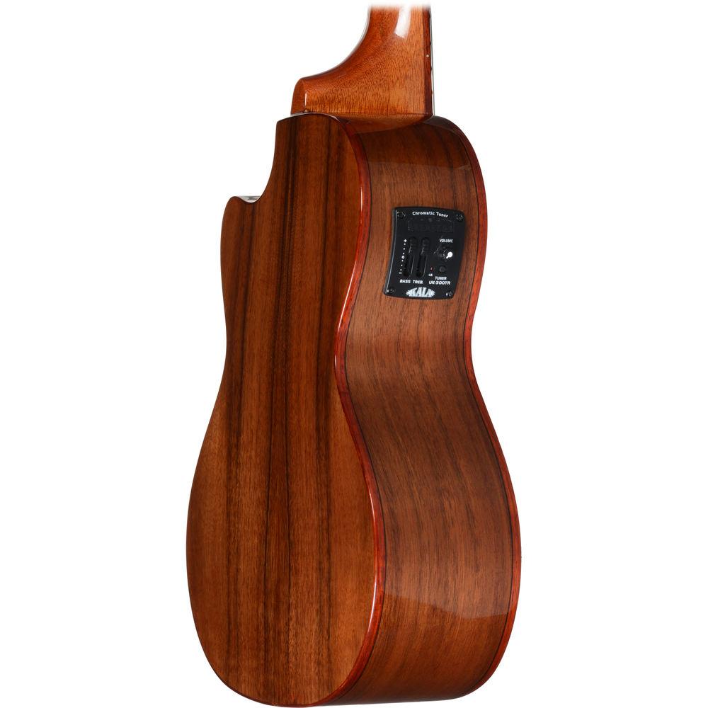 KALA KA-ATP5-CTG Tenor Cutaway Ukulele with UK-300-TR EQ and Built-In Tuner