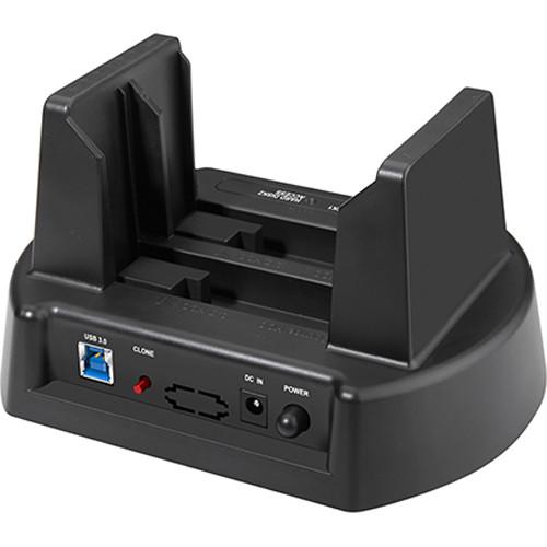 Kingwin EZ-Dock3 Super-Speed USB 3.1 Gen 1 Dual-Bay 2.5 3.5" SATA Hard Drive Docking Station