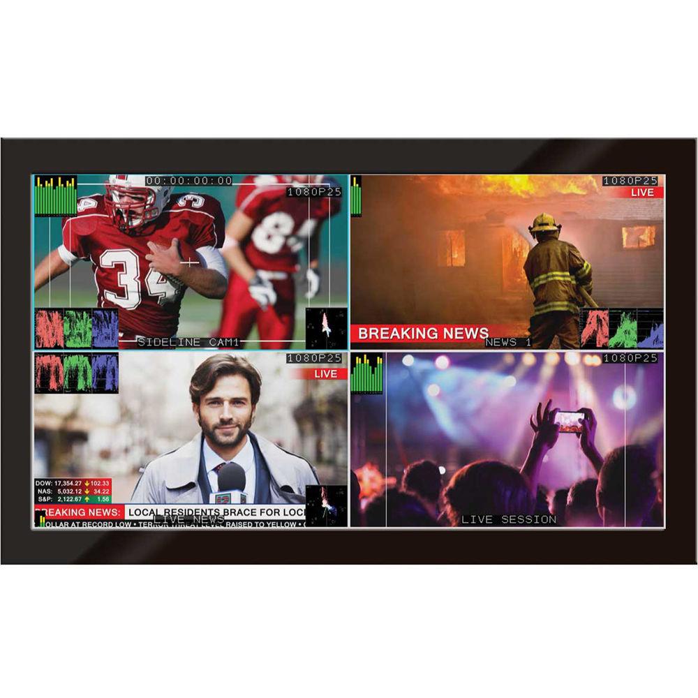 Lynx Technik AG PMV 1841 3G SDI to HDMI Quad-Split Multiviewer with 4K Monitoring