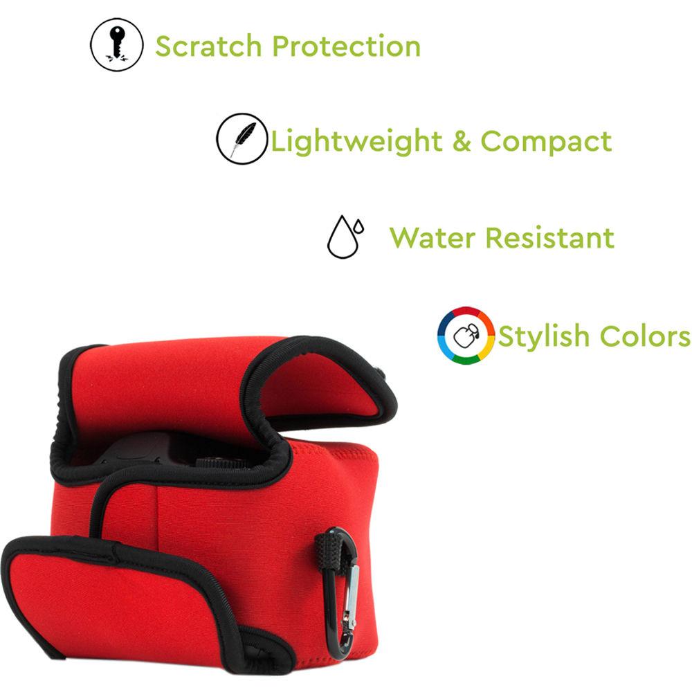 MegaGear MG509 Ultra Light Neoprene Case for Canon PowerShot SX520 SX530