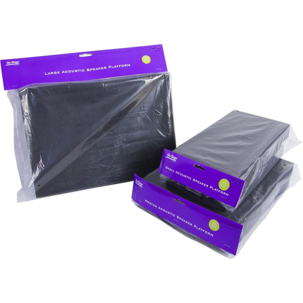 On-Stage ASP3001 Foam Speaker Platforms