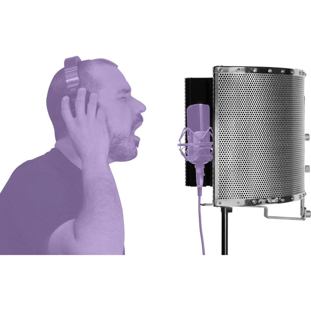 On-Stage Isolation Shield and Stand-Mounted Acoustic Enclosure