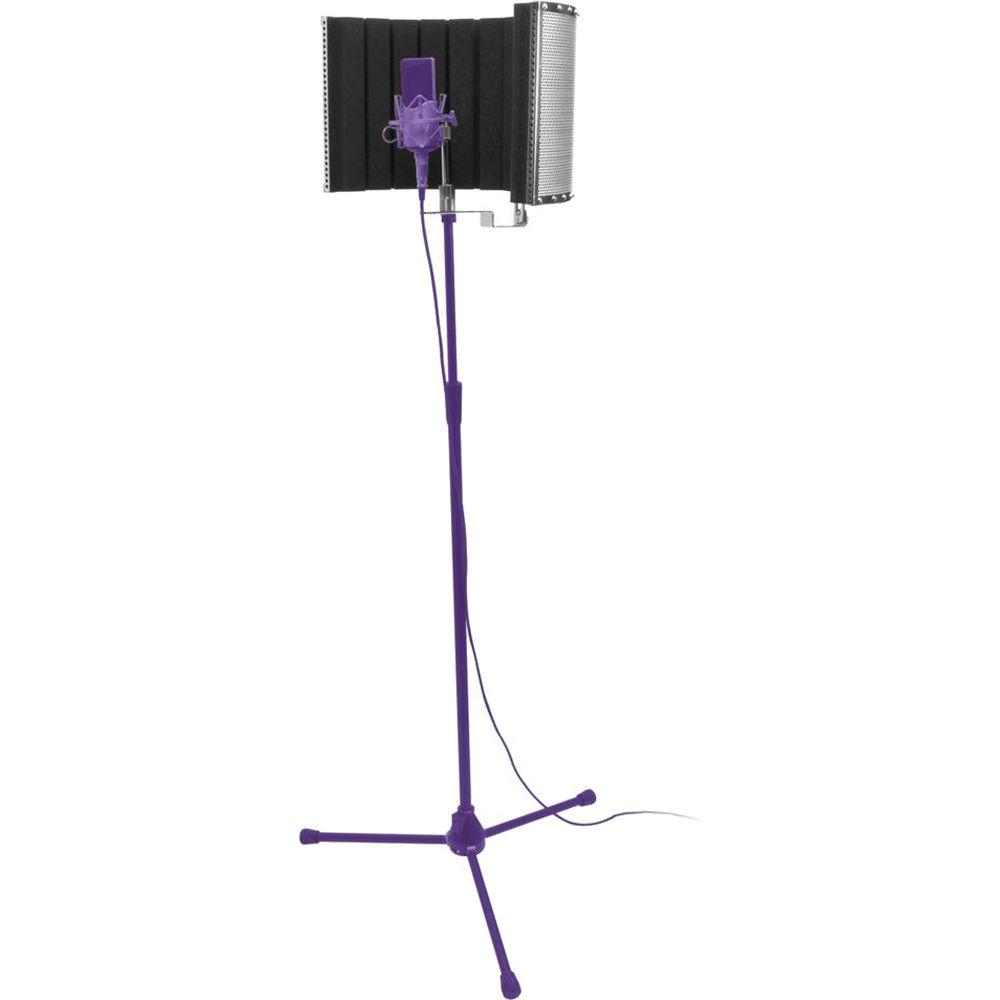 On-Stage Isolation Shield and Stand-Mounted Acoustic Enclosure