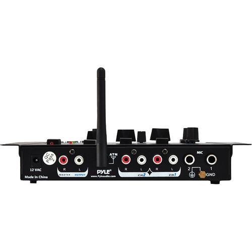 Pyle Pro PMX7BU Compact Bluetooth DJ Mixer