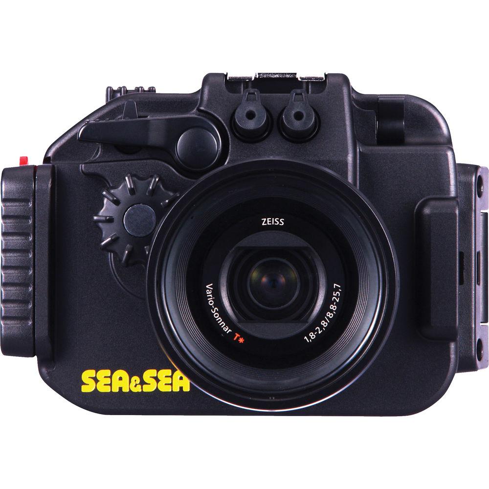 Sea & Sea MDX-RX100III Underwater Housing Package with YS-01 Strobe and 8" Ball Arm for Sony RX100 lll