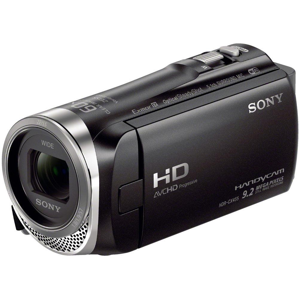 Sony HDR-CX455 Full HD Handycam Camcorder with 8GB Internal Memory