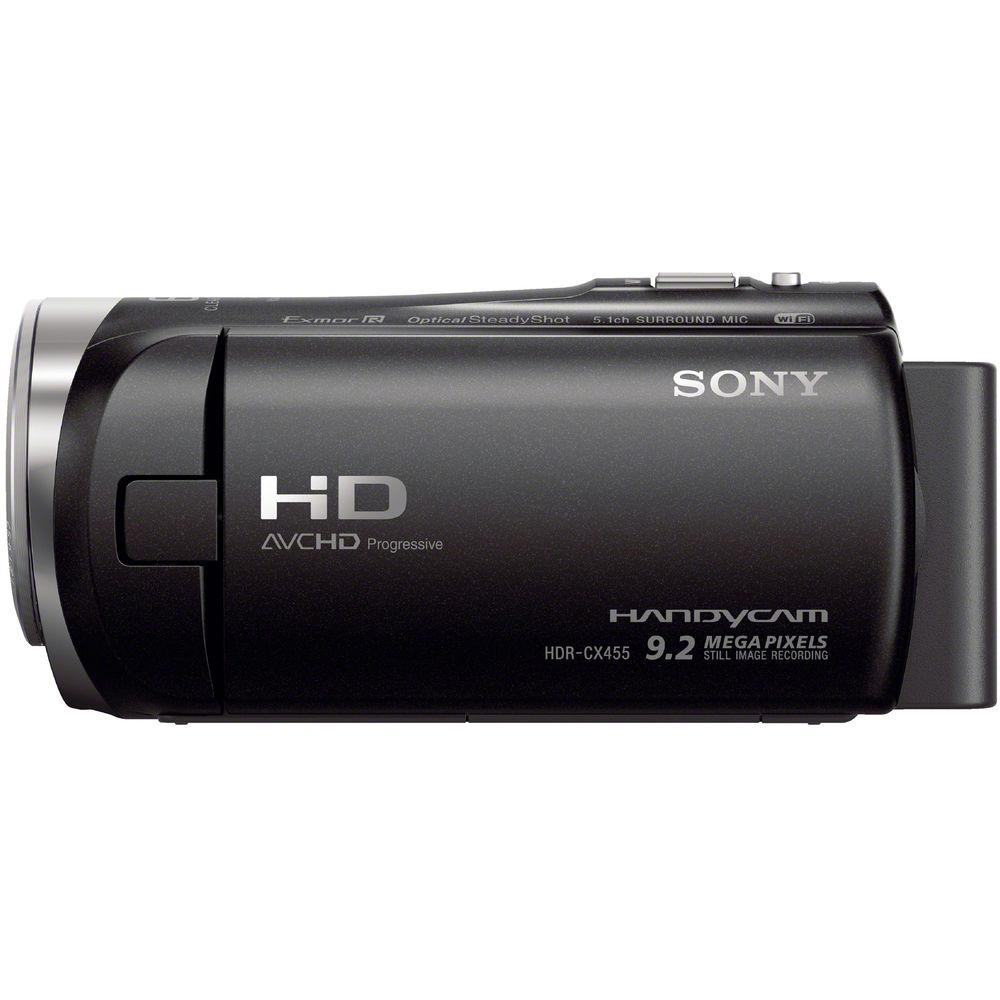 Sony HDR-CX455 Full HD Handycam Camcorder with 8GB Internal Memory