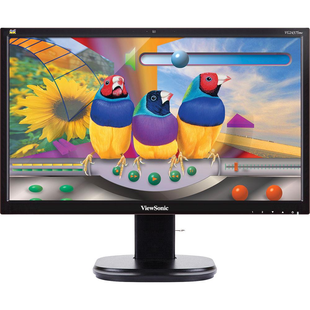 ViewSonic VG2437SMC 24" 16:9 LCD Monitor with Integrated Webcam