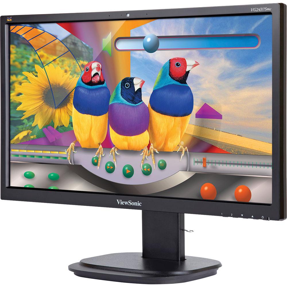 ViewSonic VG2437SMC 24" 16:9 LCD Monitor with Integrated Webcam