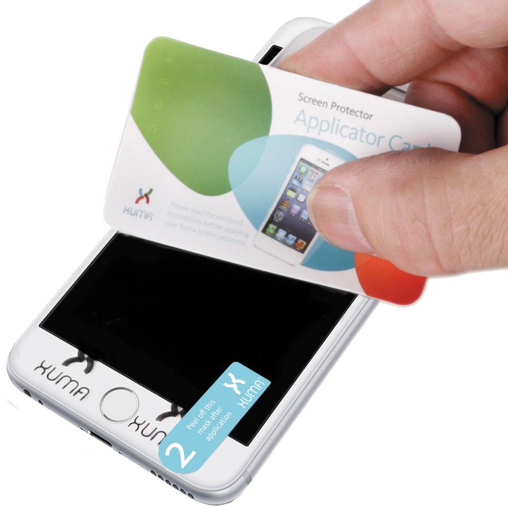 Xuma Clear Screen Protector Kit for iPhone 6 6s