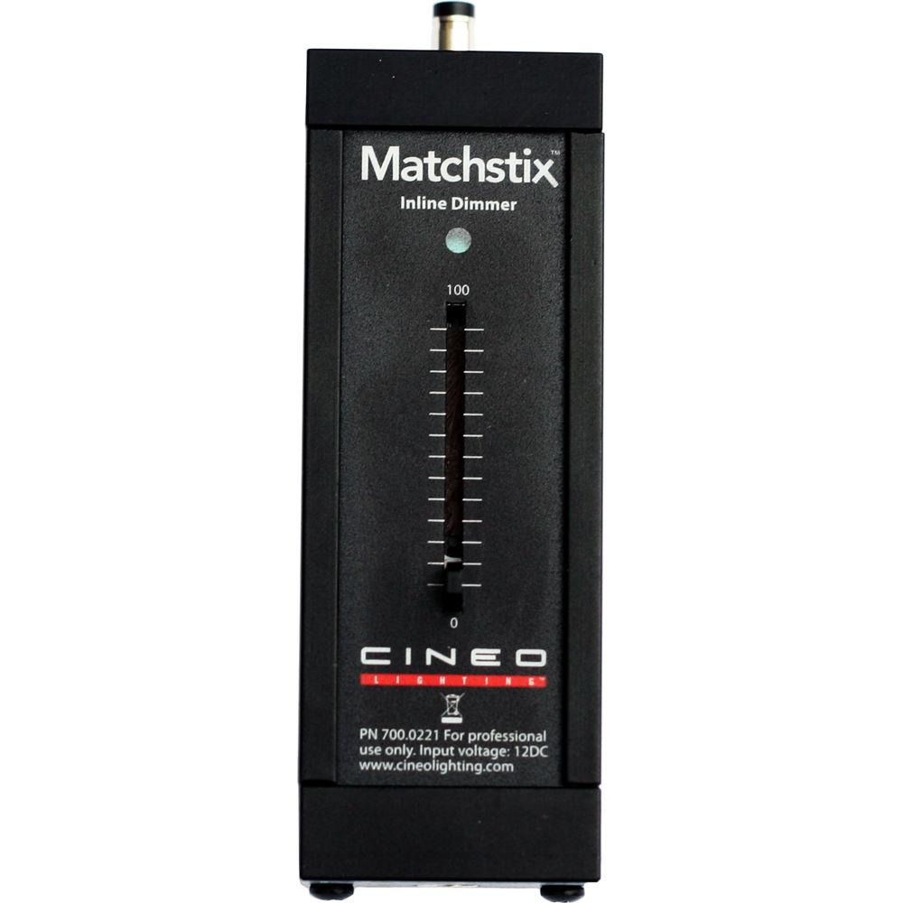 Cineo Lighting Matchstix Inline Dimmer