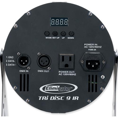 Eliminator Lighting TRiDiSC 9 IR LED Lighting Fixture