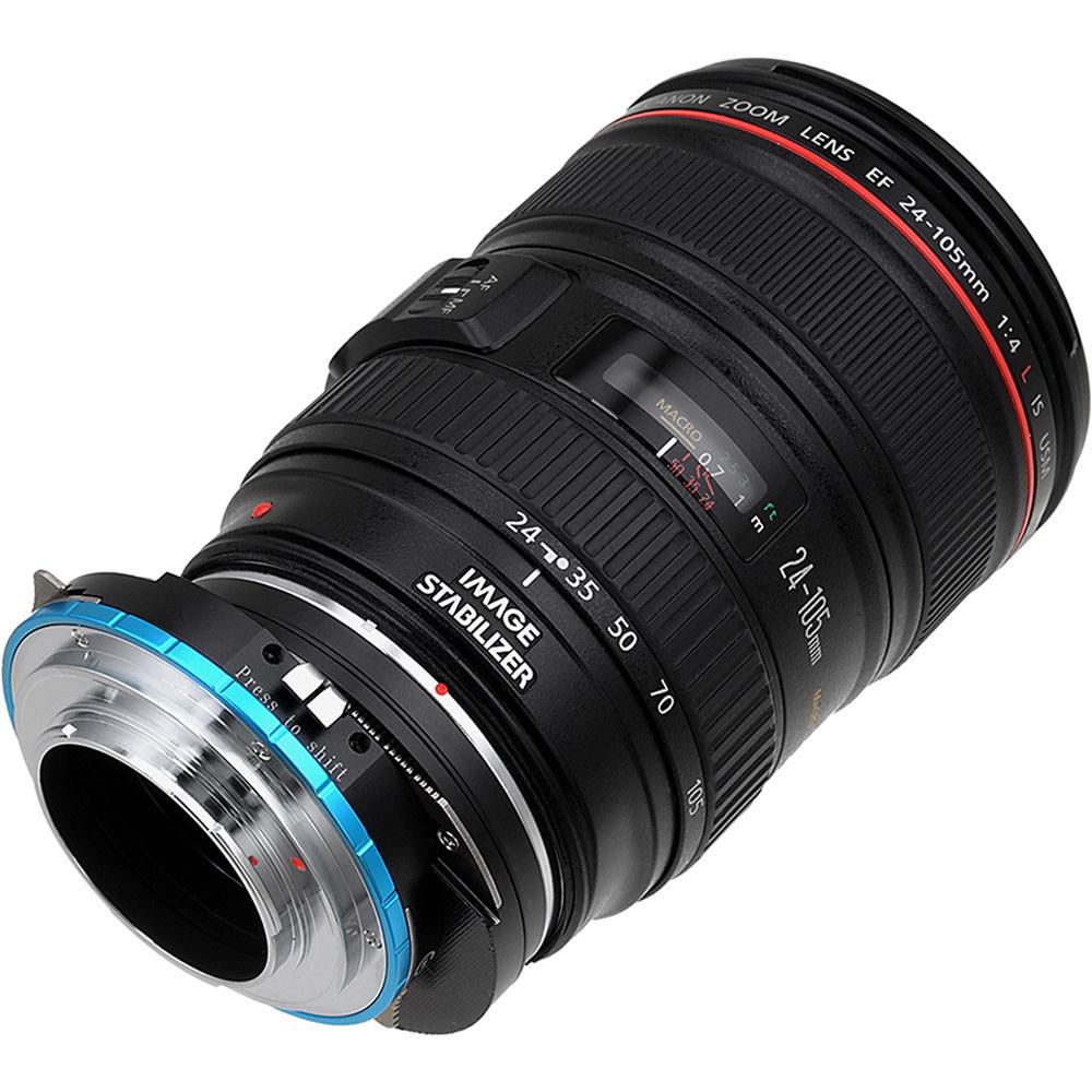 FotodioX Pro Lens Mount Shift Adapter for Canon EF or EF-S Mount Lens to Fujifilm X-Mount Camera