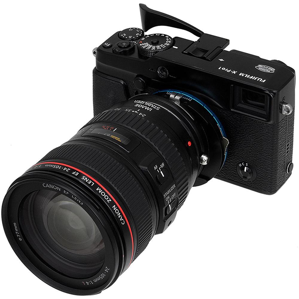 FotodioX Pro Lens Mount Shift Adapter for Canon EF or EF-S Mount Lens to Fujifilm X-Mount Camera