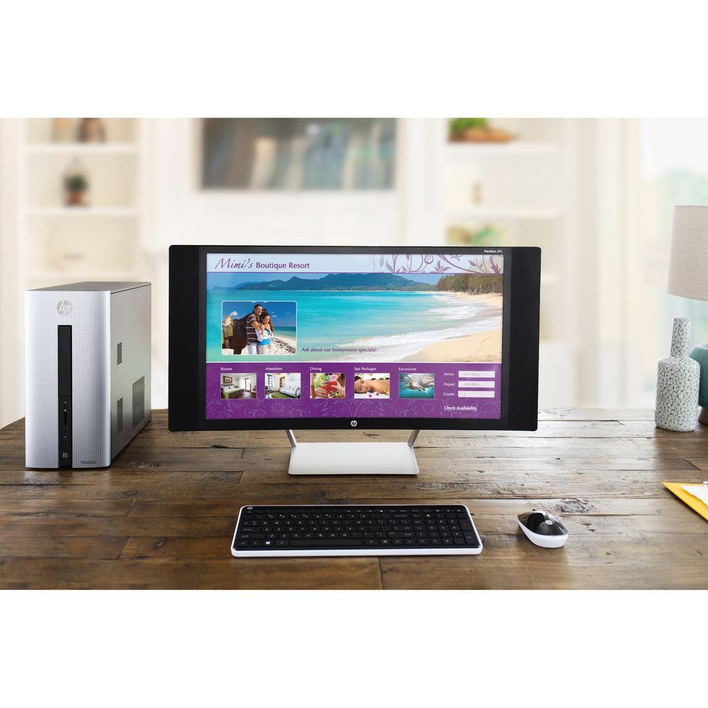 HP 1HR73AA#ABA 27" 16:9 Reduced Bezel LCD Monitor