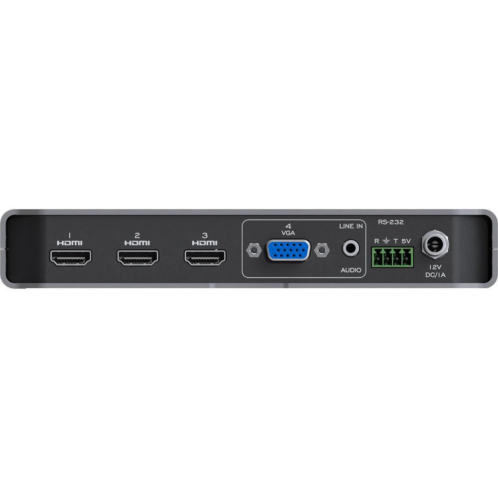 INOGENI Cam 200 4:1 HDMI VGA Camera Switch with USB 3.1 Gen 1 Output, INOGENI, Cam, 200, 4:1, HDMI, VGA, Camera, Switch, with, USB, 3.1, Gen, 1, Output