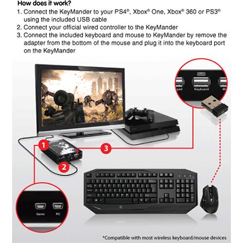 IOGEAR Keymander Wireless Keyboard and Mouse Bundle