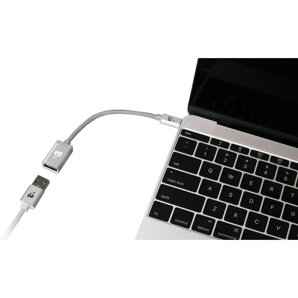 IOGEAR USB 3.0 Type-C Male to Type-A Female Charge & Sync Adapter