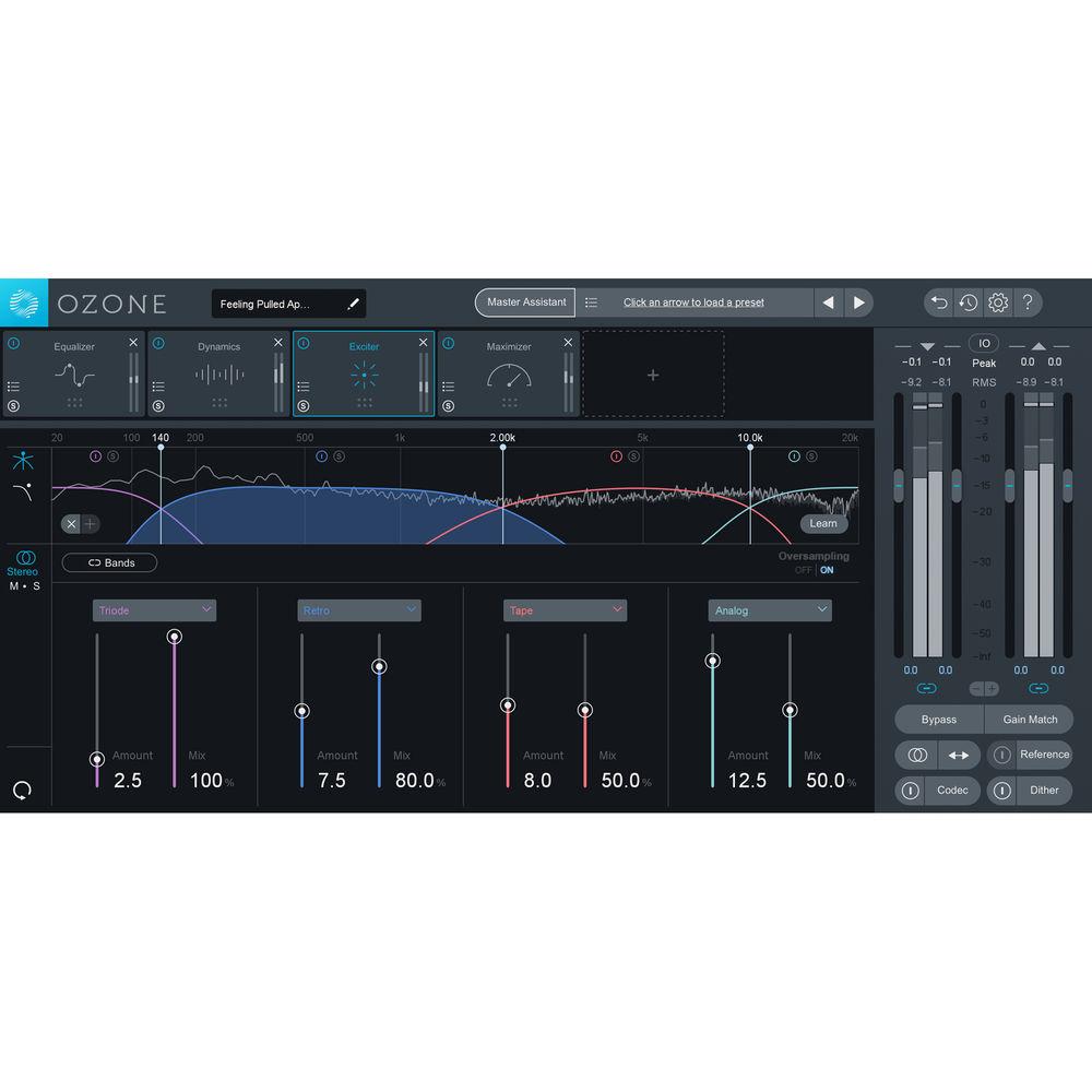 iZotope Ozone 8 Mastering Software