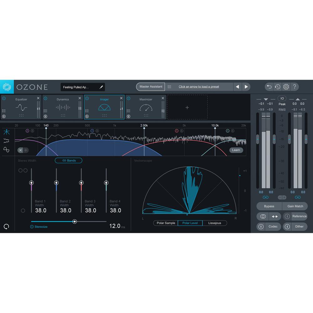 iZotope Ozone 8 Mastering Software