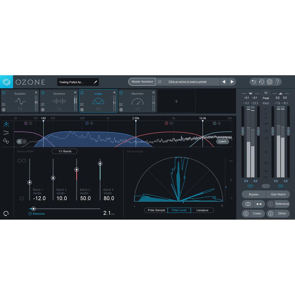 iZotope Ozone 8 Mastering Software