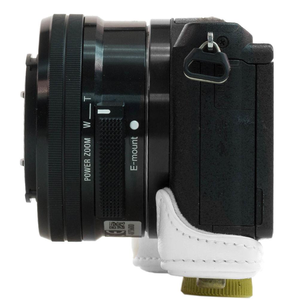 MegaGear Ever Ready PU Leather Case and Strap for Sony Alpha a5100, a5000 with 16-50mm Lens