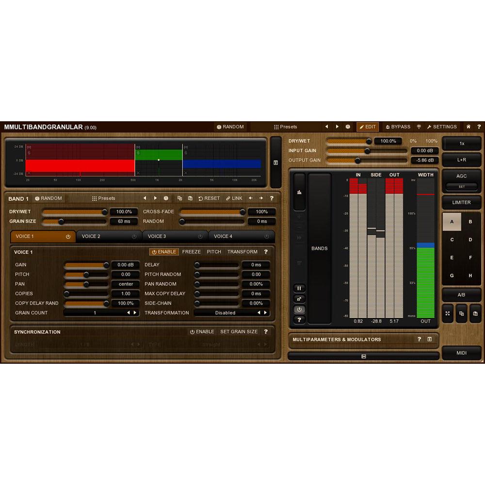 MeldaProduction MMultiBandGranular - Granular Synthesizer Plug-In