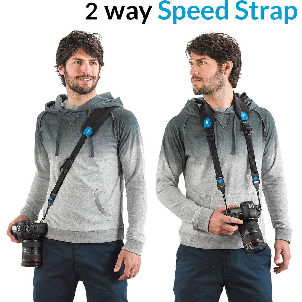 miggo Universal Padded Camera 2-Way Speed Strap
