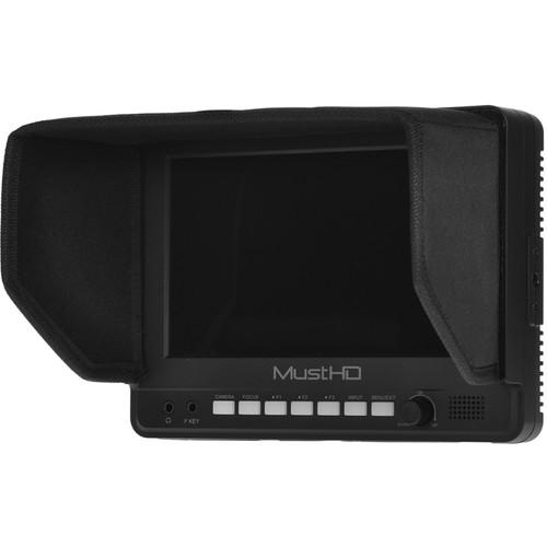 MustHD M700H 7" 1024 x 600 HDMI On-Camera Monitor