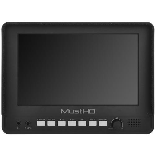 MustHD M700H 7" 1024 x 600 HDMI On-Camera Monitor