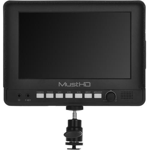 MustHD M700H 7" 1024 x 600 HDMI On-Camera Monitor