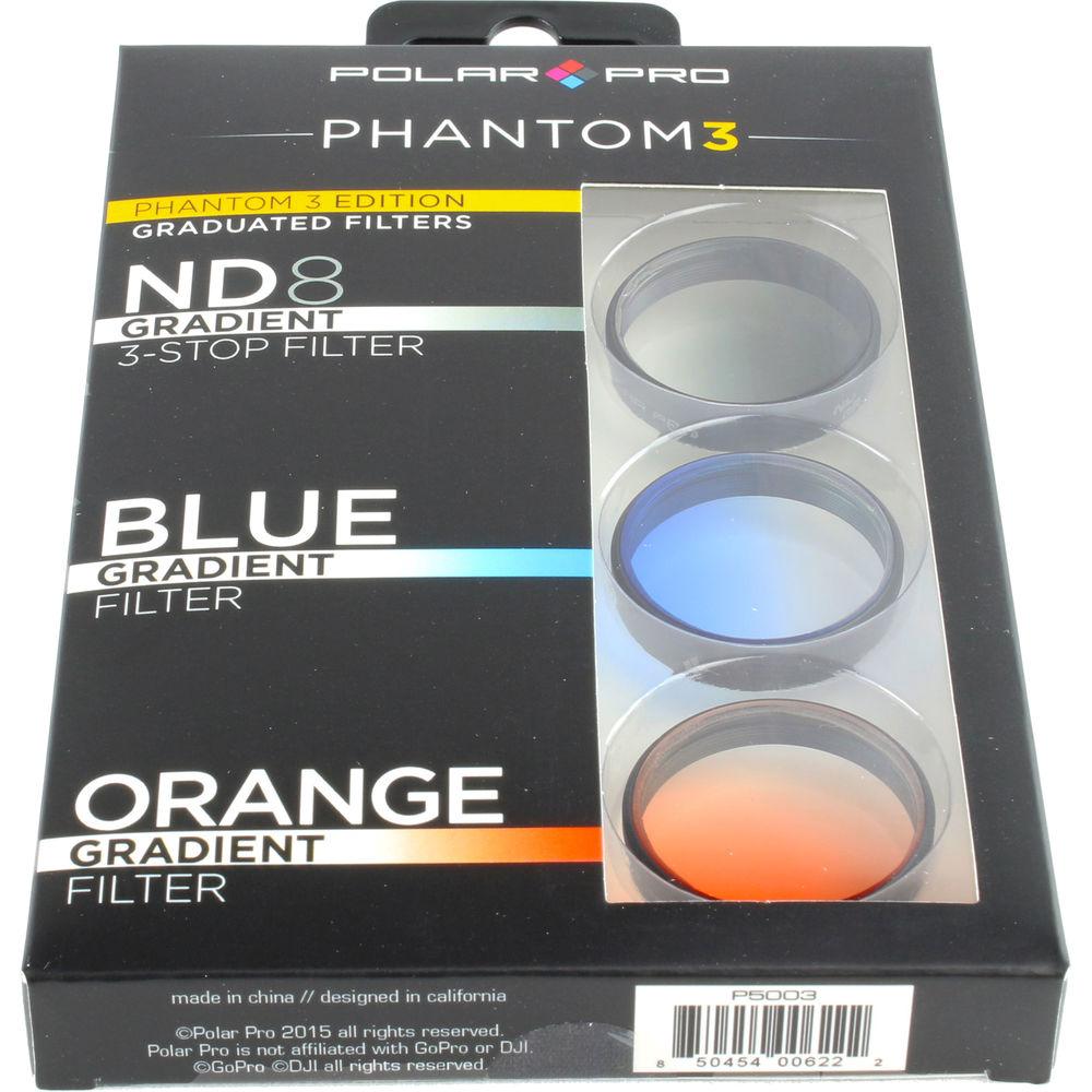 PolarPro Graduated Filter Set for Phantom 4 Phantom 3