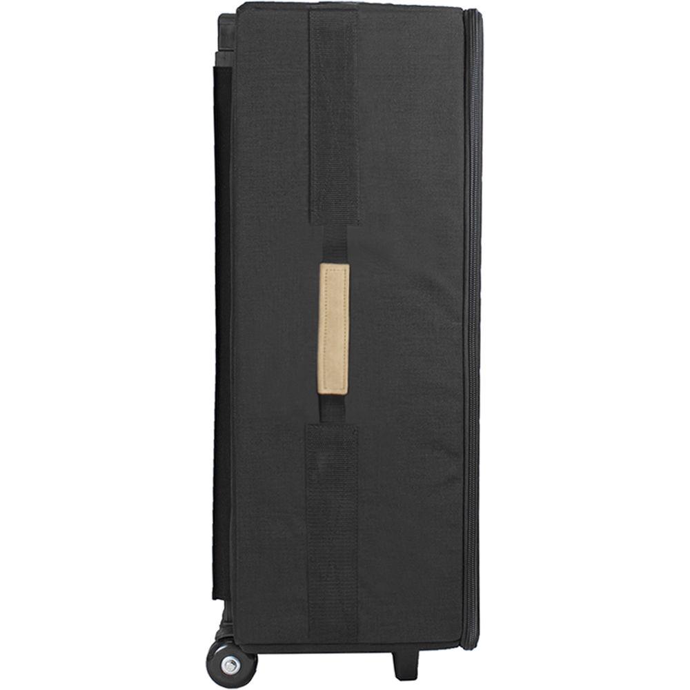 Porta Brace Rigid-Frame Case with Off-Road Wheels for Videssence VF050 Light