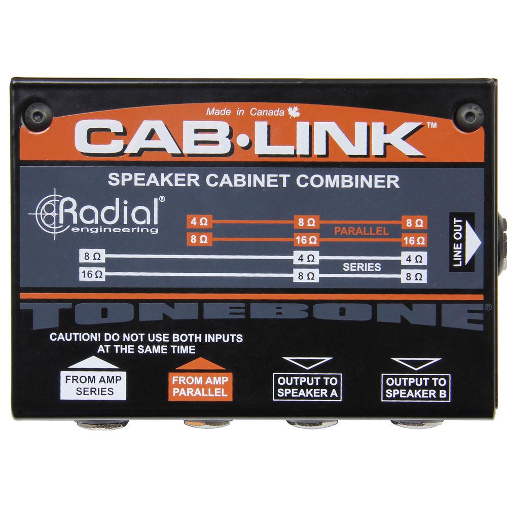 Radial Engineering Cab-Link Passive Speaker Cabinet Splitter
