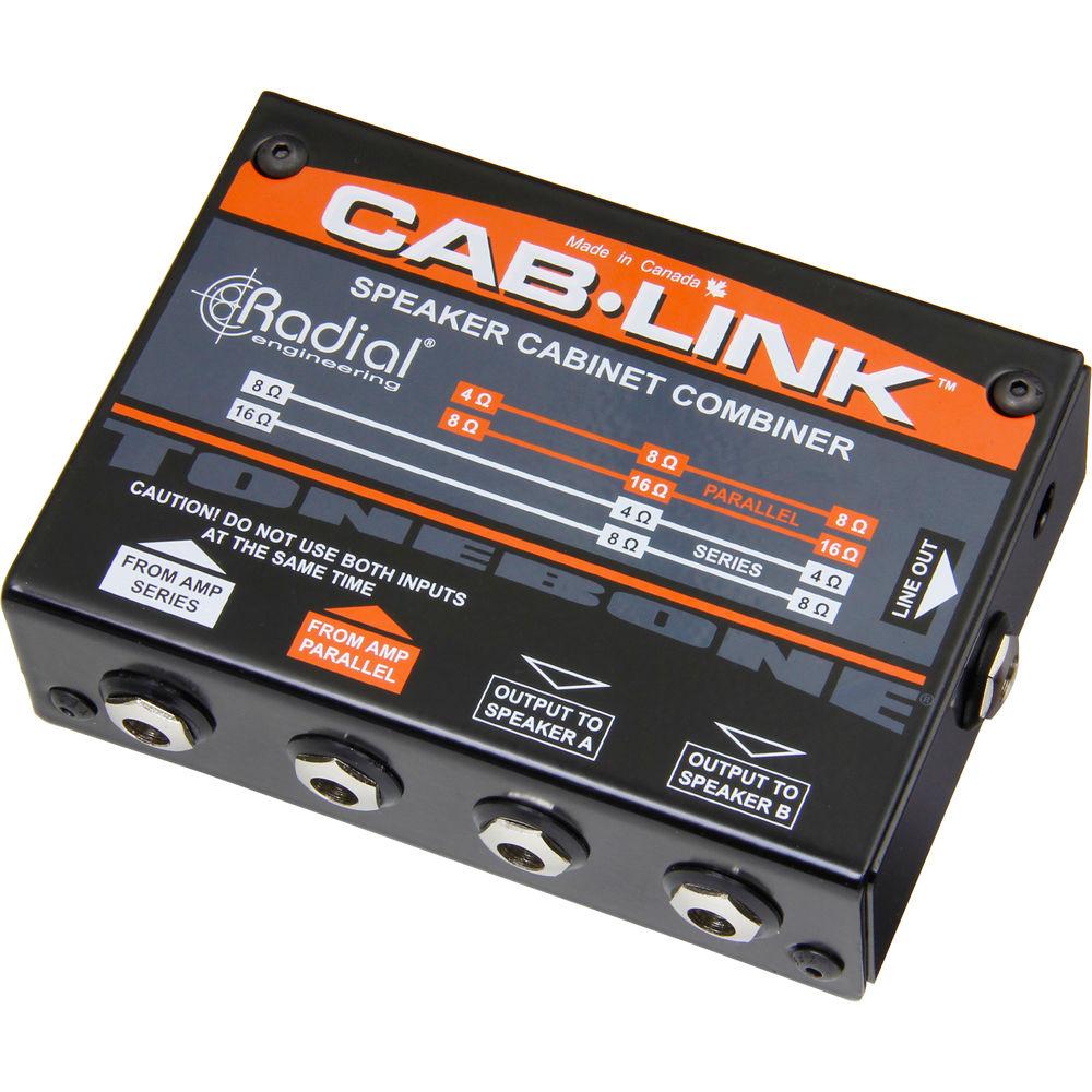 Radial Engineering Cab-Link Passive Speaker Cabinet Splitter
