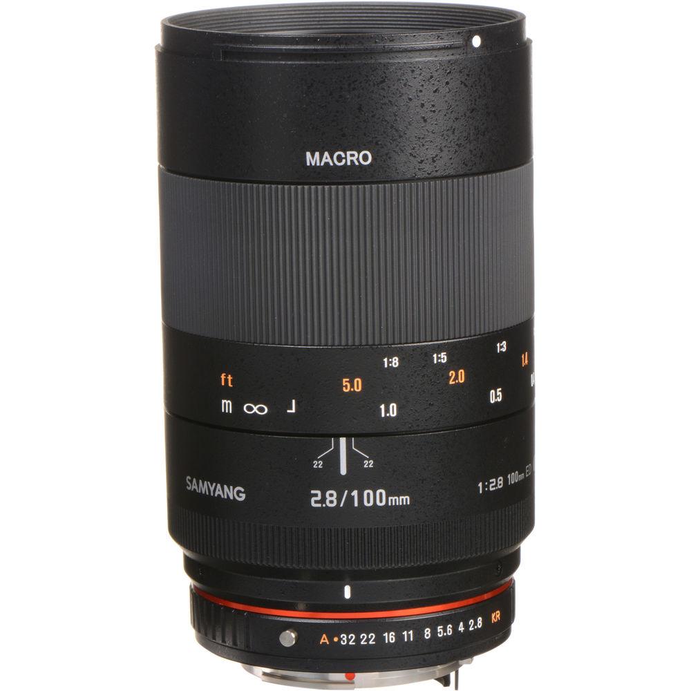 Samyang 100mm f 2.8 ED UMC Macro Lens for Pentax K