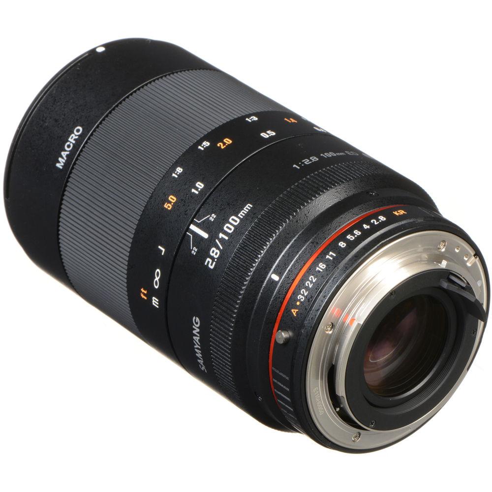 Samyang 100mm f 2.8 ED UMC Macro Lens for Pentax K