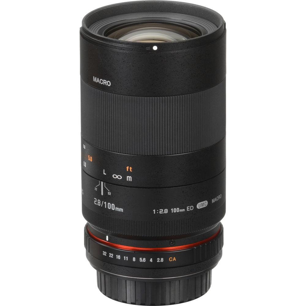 Samyang 100mm f 2.8 ED UMC Macro Lens for Pentax K