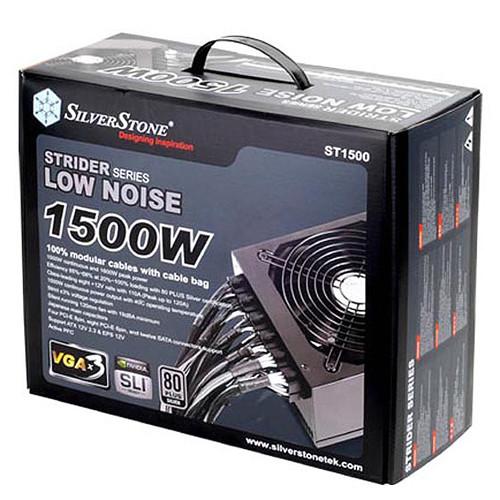 SilverStone Strider Series 1500W 80 Plus Silver Modular Power Supply