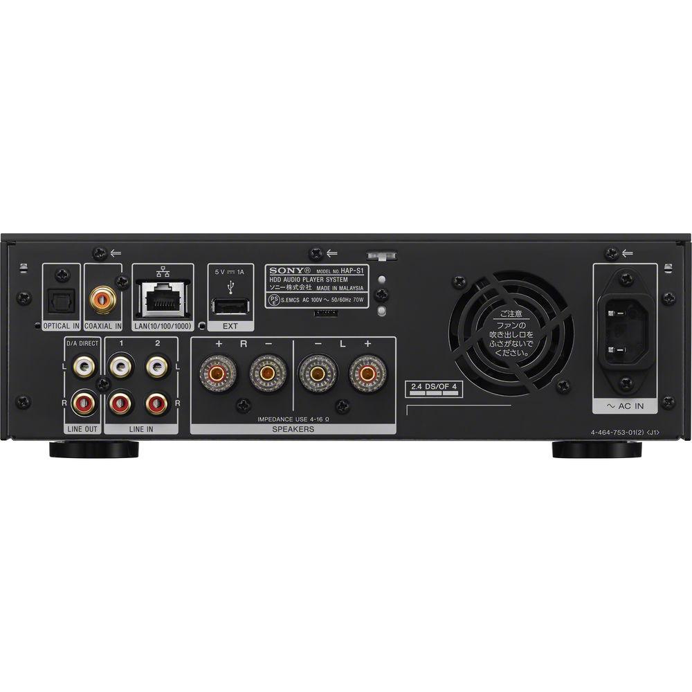 Sony HAP-S1 B - High Resolution Music Player System