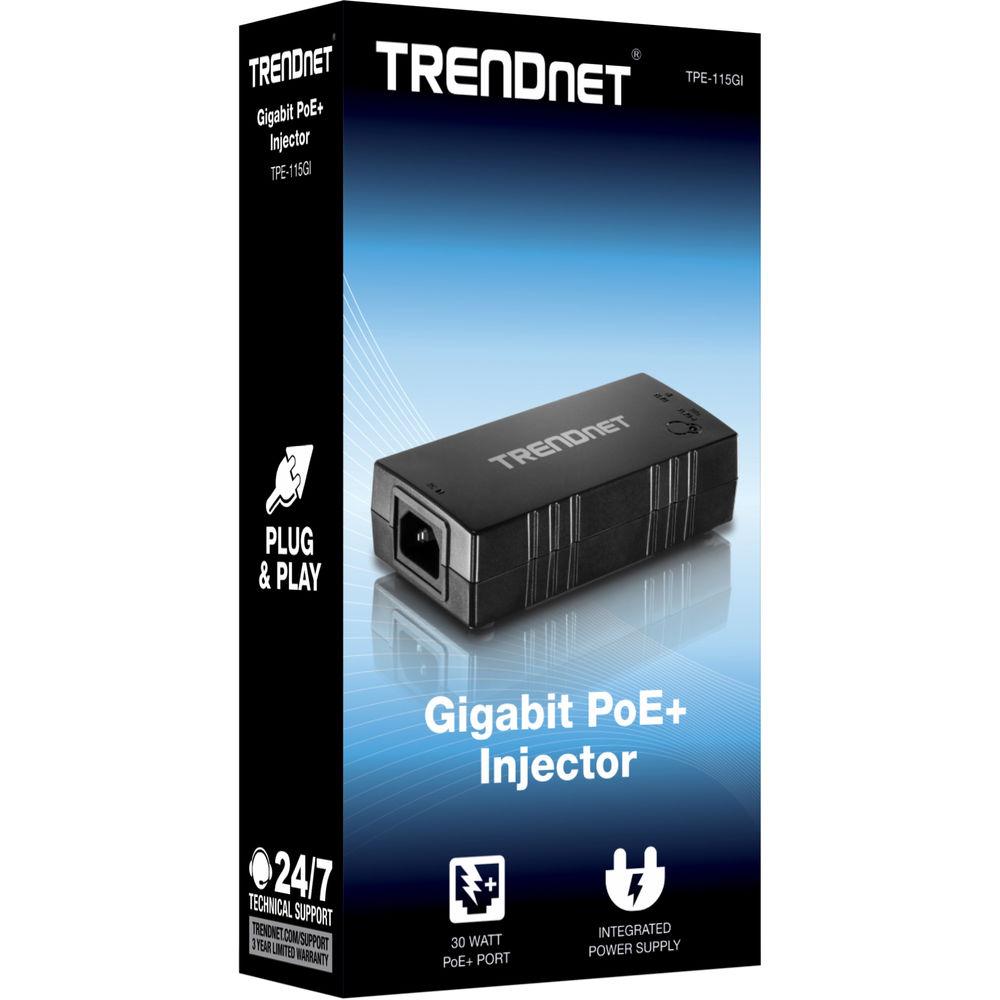 TRENDnet TPE-115GI Gigabit PoE Injector