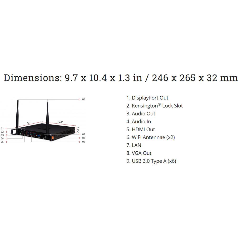 ViewSonic Slot-In Intel i5 vPro PC for Select Smart Whiteboard Displays
