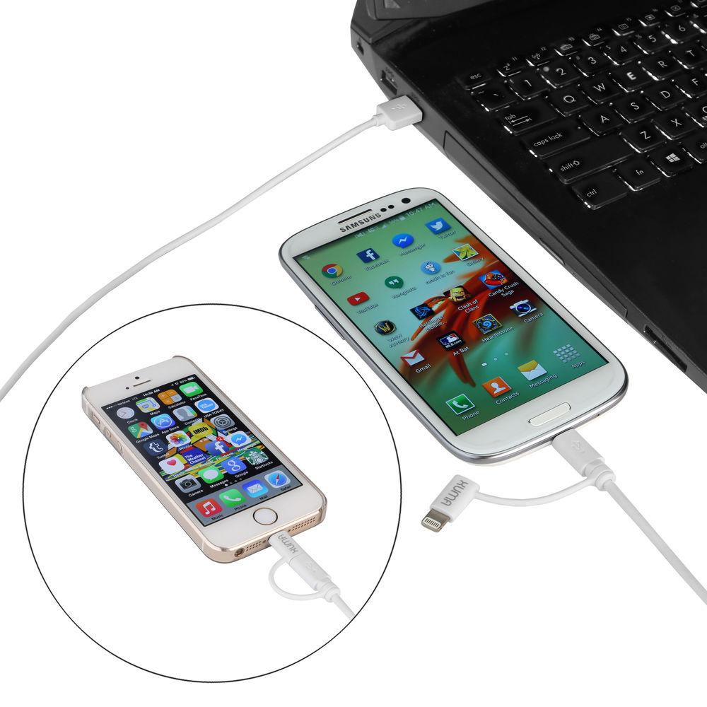 Xuma Combination Lightning micro-USB Cable